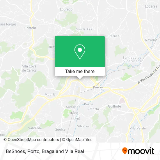 BeShoes map