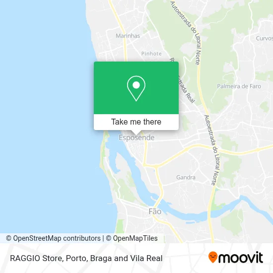 RAGGIO Store map