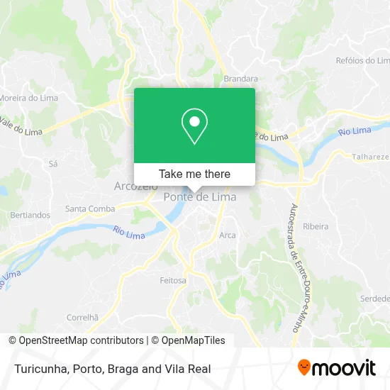 Turicunha map