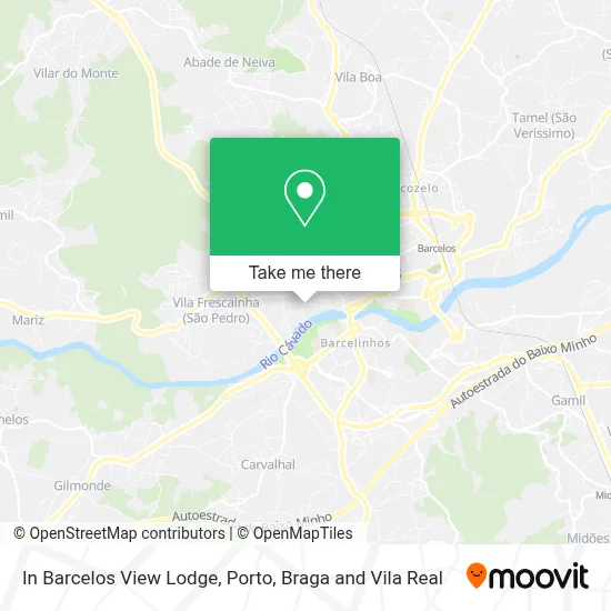 In Barcelos View Lodge map