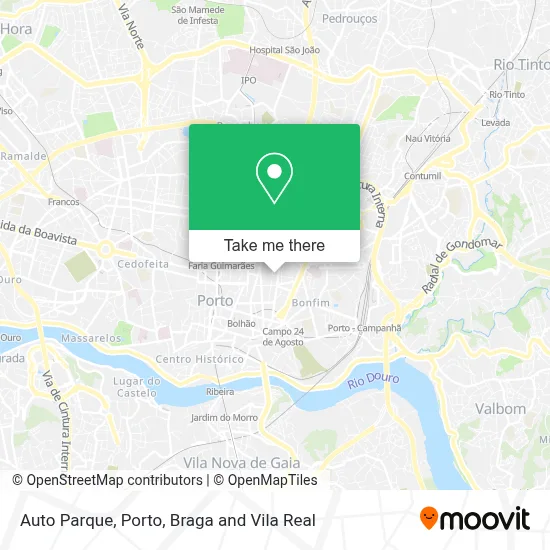 Auto Parque map