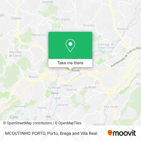 MCOUTINHO PORTO map