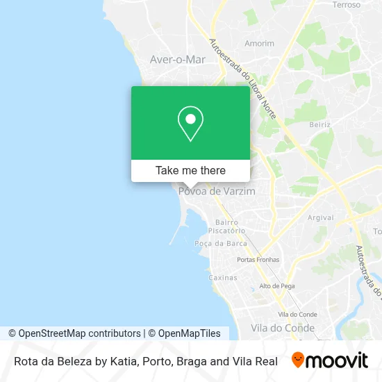 Rota da Beleza by Katia map