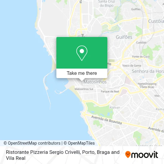 Ristorante Pizzeria Sergio Crivelli map