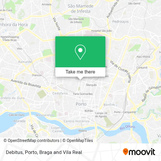 Debitus map