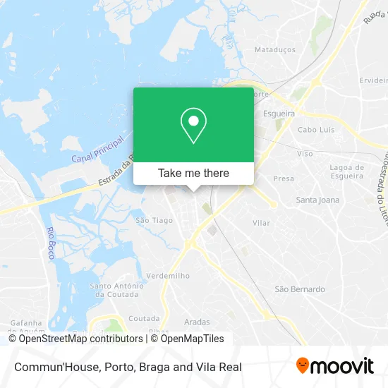 Commun'House map