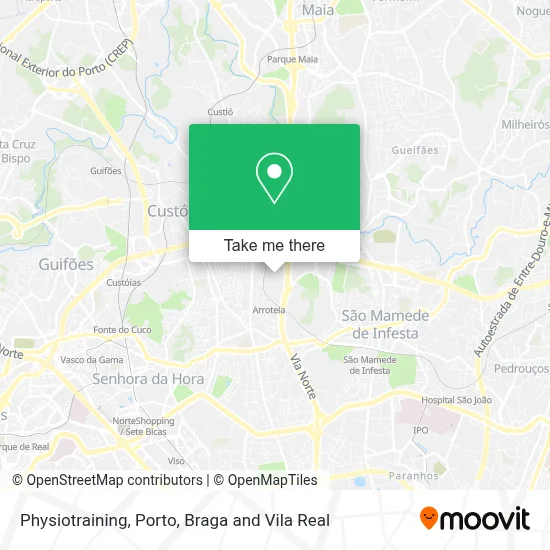 Fisiotraining map