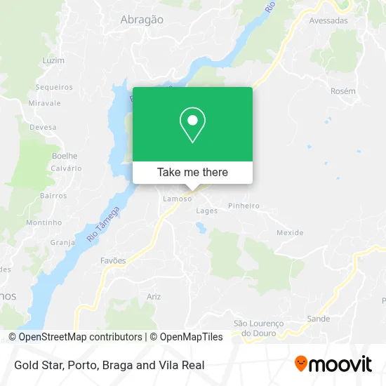 Gold Star map