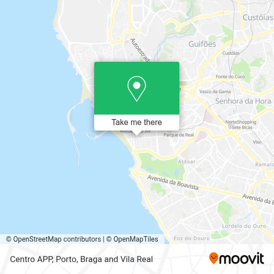 Centro APP map