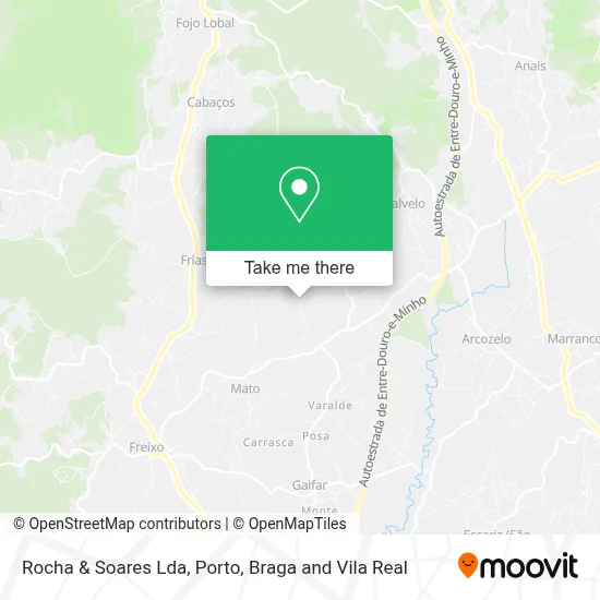 Rocha & Soares Lda map