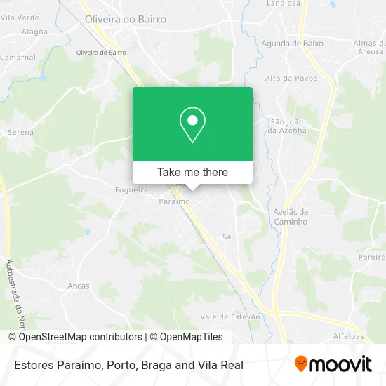 Estores Paraimo map