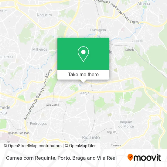Carnes com Requinte map