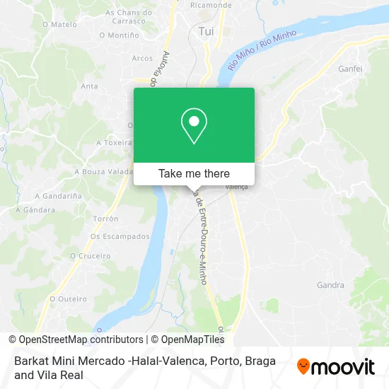 Barkat Mini Mercado -Halal-Valenca map