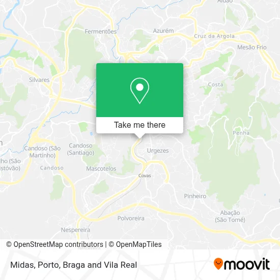 Midas map