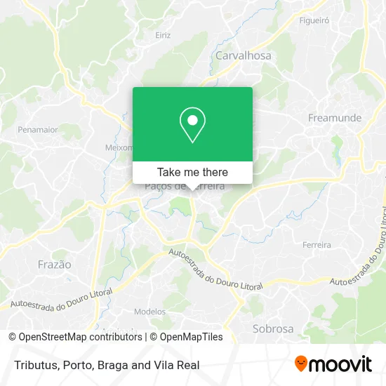 Tributus map