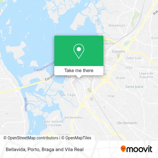 Bellavida map