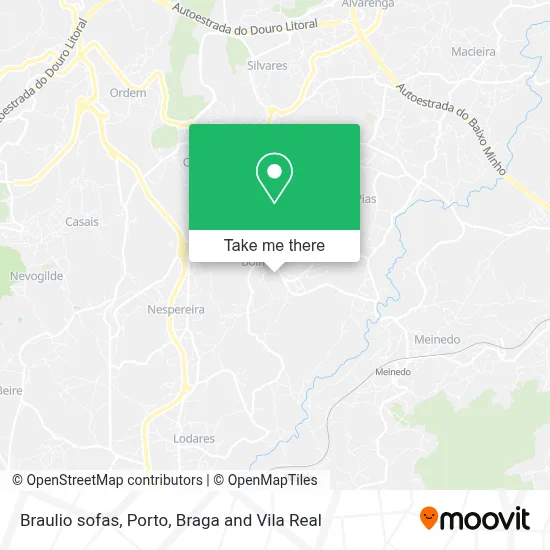 Braulio sofas map