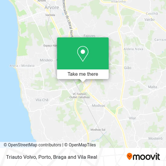 Triauto Volvo map