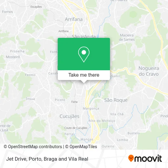 Jet Drive map
