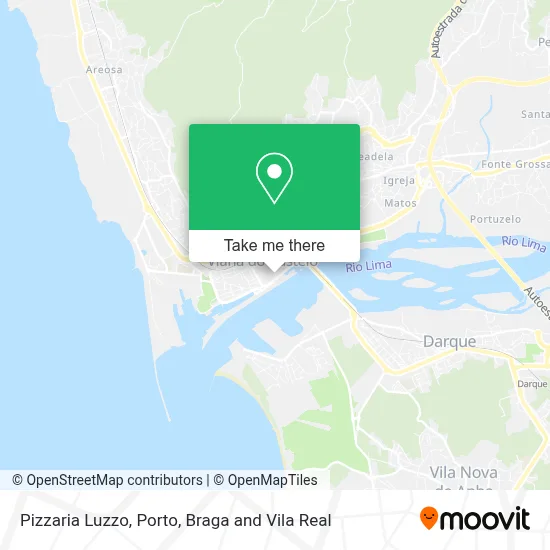 Pizzaria Luzzo map