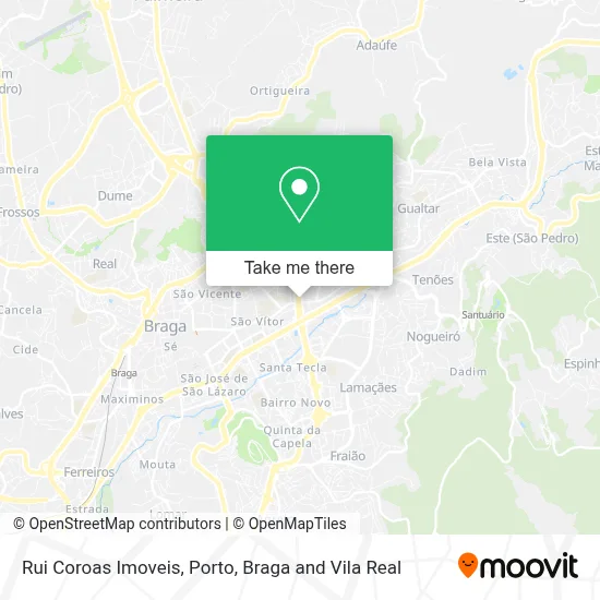 Rui Coroas Imoveis map