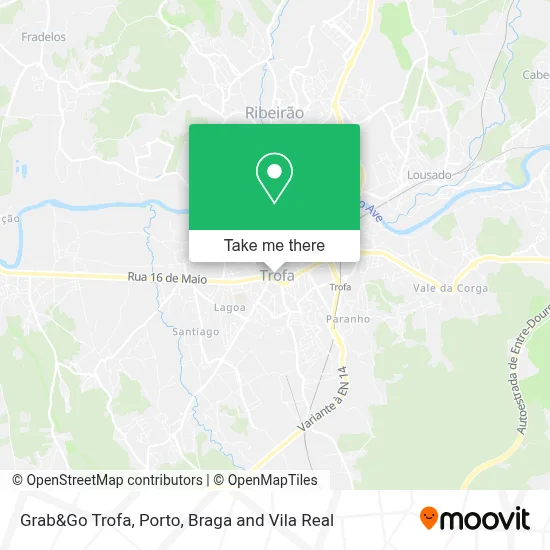 Grab&Go Trofa map