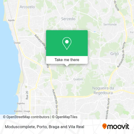 Moduscomplete map