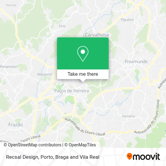 Recsal Design map