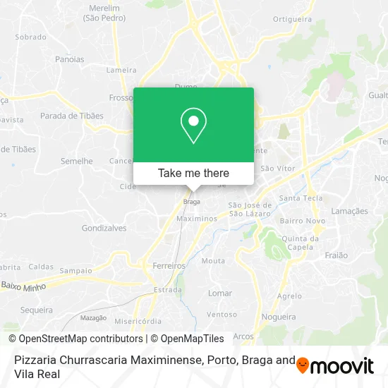 Pizzaria Churrascaria Maximinense map
