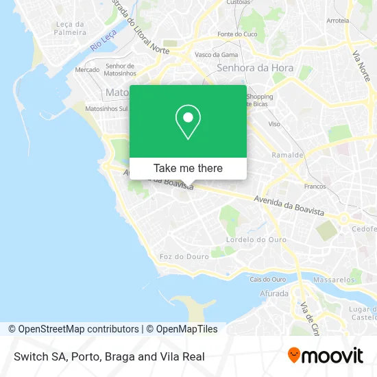 Switch SA map