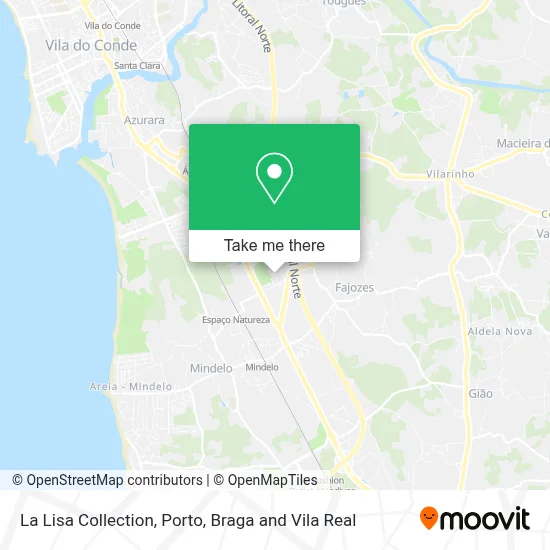 La Lisa Collection map