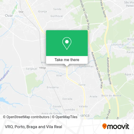 VRO map