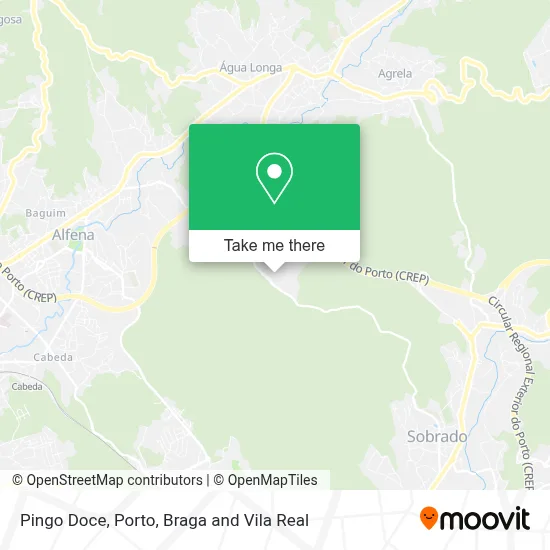 Pingo Doce map
