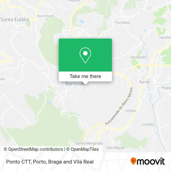 Ponto CTT map