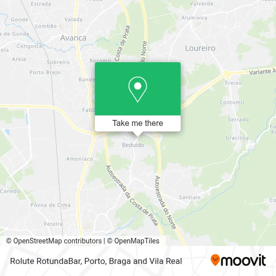 Rolute RotundaBar mapa
