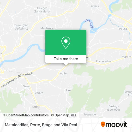 Metaloadães map