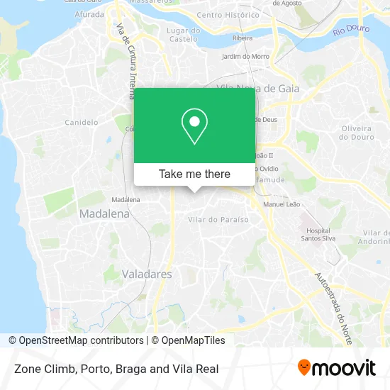 Zone Climb map