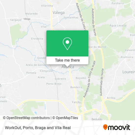 WorkOut map