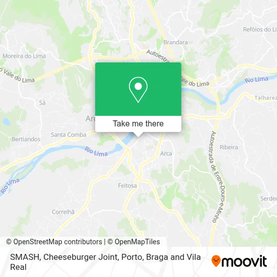 SMASH, Cheeseburger Joint map
