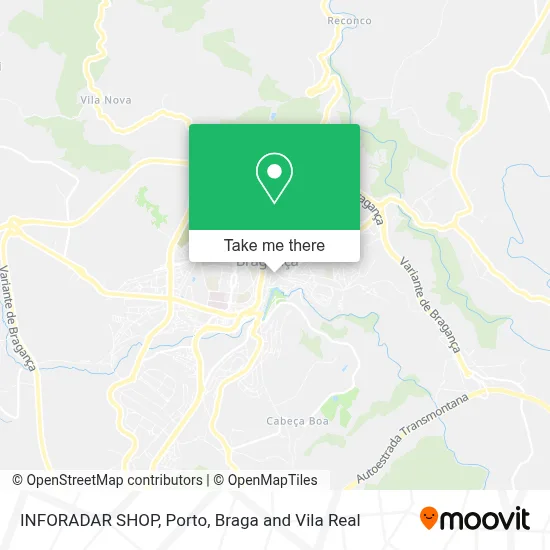 INFORADAR SHOP map