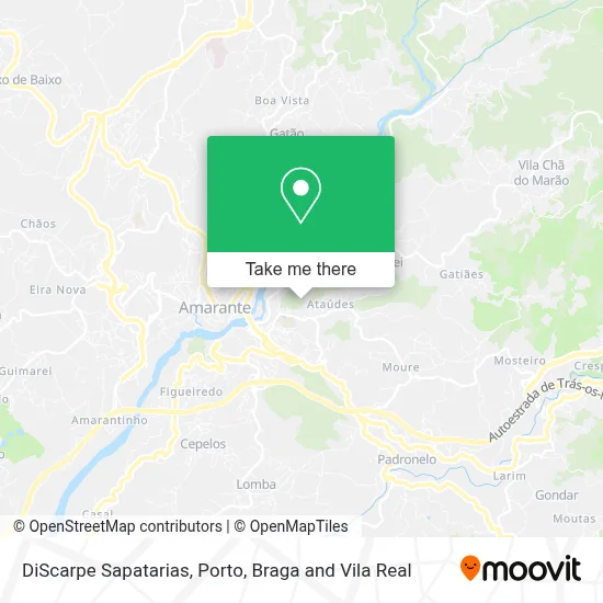 DiScarpe Sapatarias map
