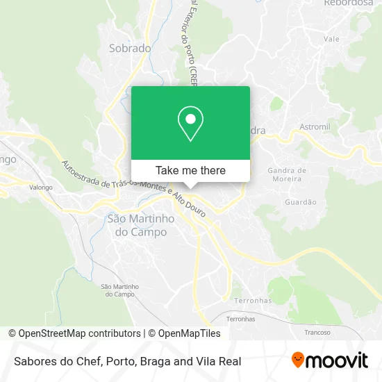 Sabores do Chef map
