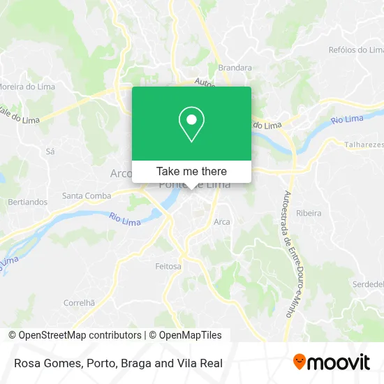 Rosa Gomes mapa