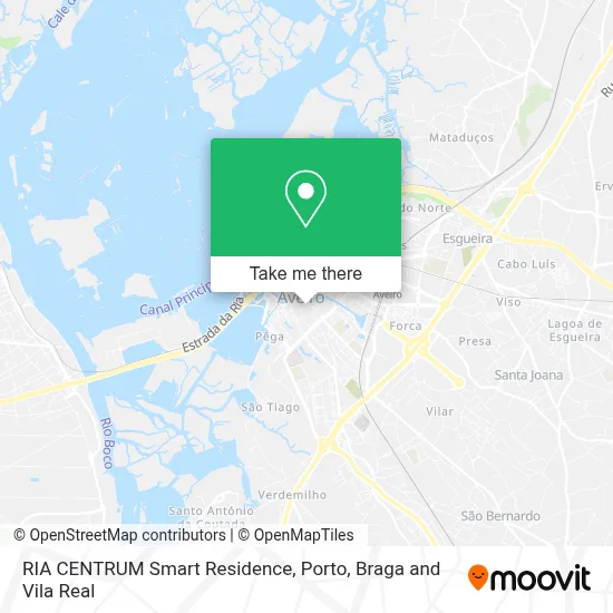 RIA CENTRUM Smart Residence mapa
