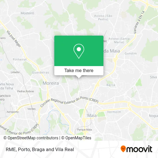 RME mapa