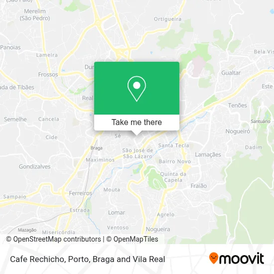 Cafe Rechicho map