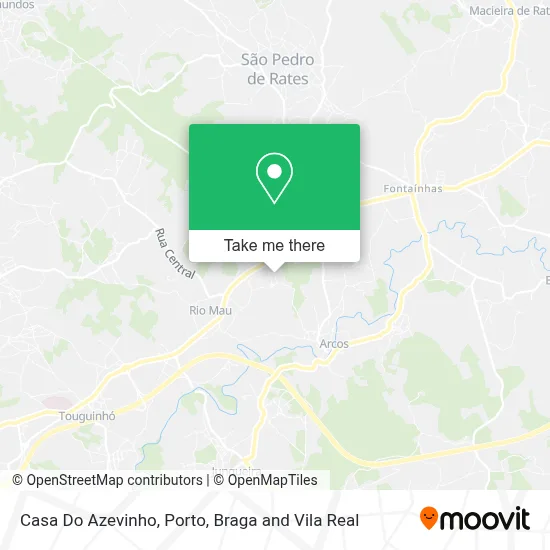 Casa Do Azevinho map