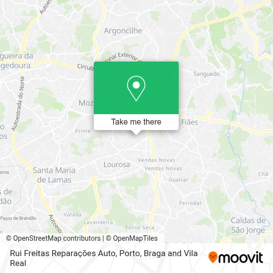 Rui Freitas Reparações Auto map