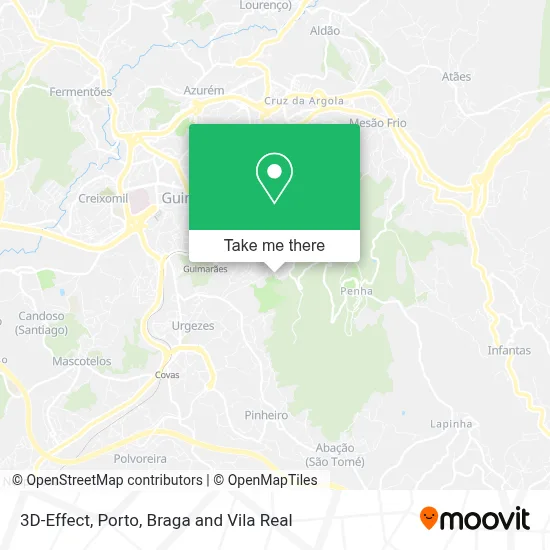 3D-Effect map