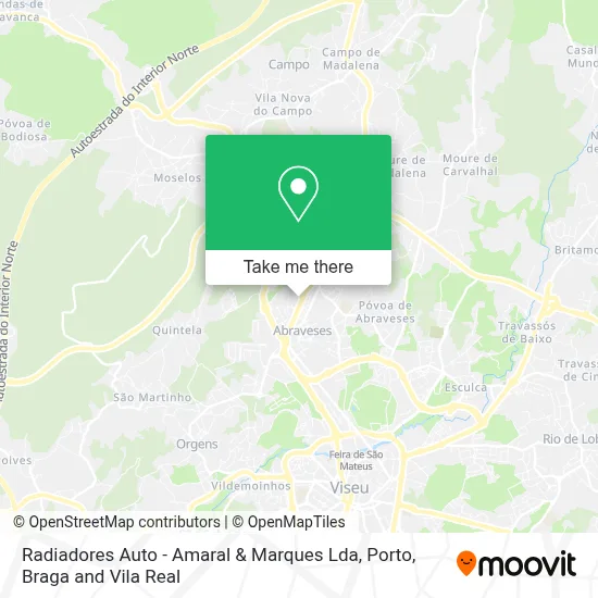 Radiadores Auto - Amaral & Marques Lda mapa